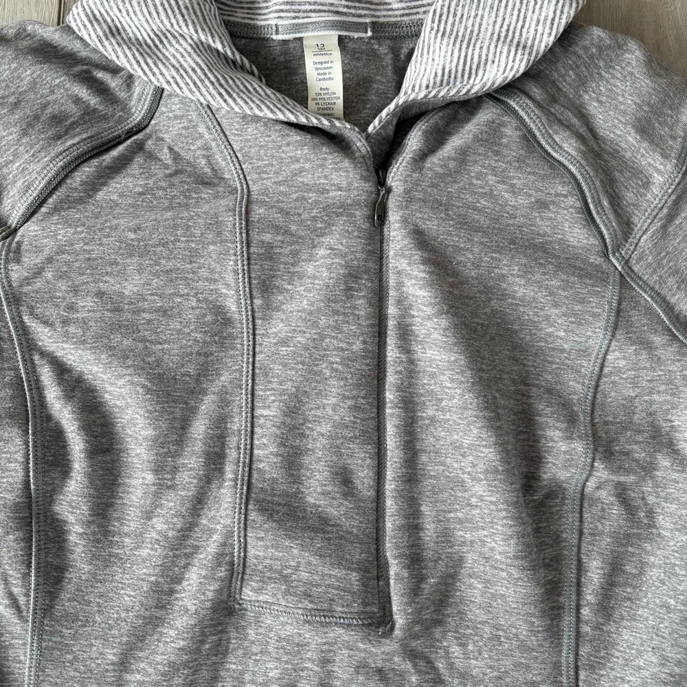 lululemon athletica Gray Long Sleeve Top - Picture 3 of 7